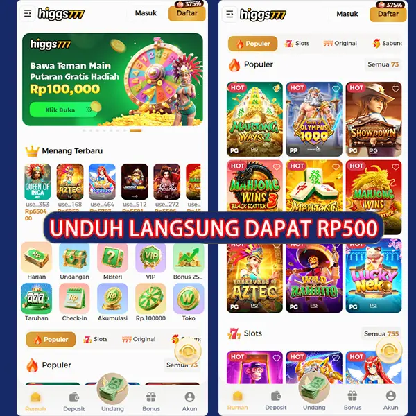 higgs777 Daftar Sekarang - Unduh APK